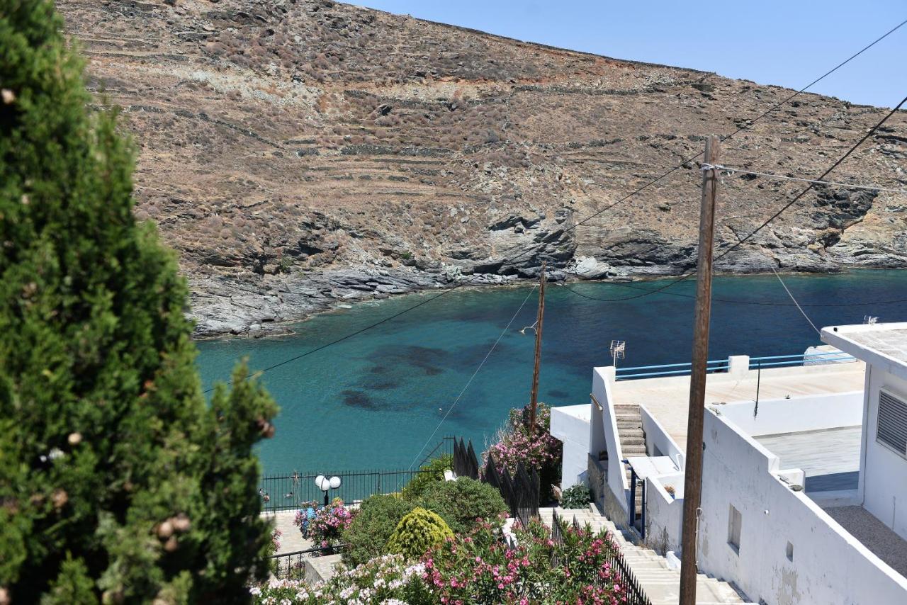 Κυκλαδίτικη Βίλα Στην Παραλία Αντώνηδες, Κύθνου Китнос Екстериор снимка